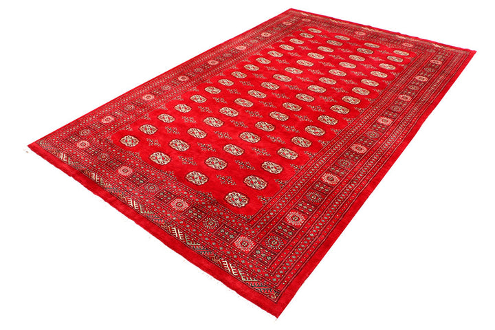 Dark Red Bokhara 6' 6 x 10' 2 - No. 46138 - ALRUG Rug Store