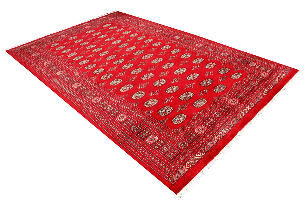 Dark Red Bokhara 6' 6 x 10' 2 - No. 46138 - ALRUG Rug Store