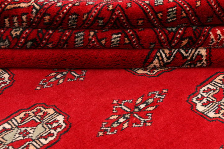 Dark Red Bokhara 6' 6 x 10' 2 - No. 46138 - ALRUG Rug Store