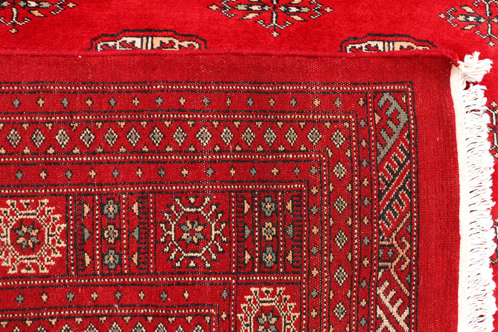 Dark Red Bokhara 6' 6 x 10' 2 - No. 46138 - ALRUG Rug Store