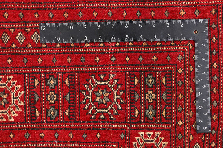 Dark Red Bokhara 6' 6 x 10' 2 - No. 46138 - ALRUG Rug Store