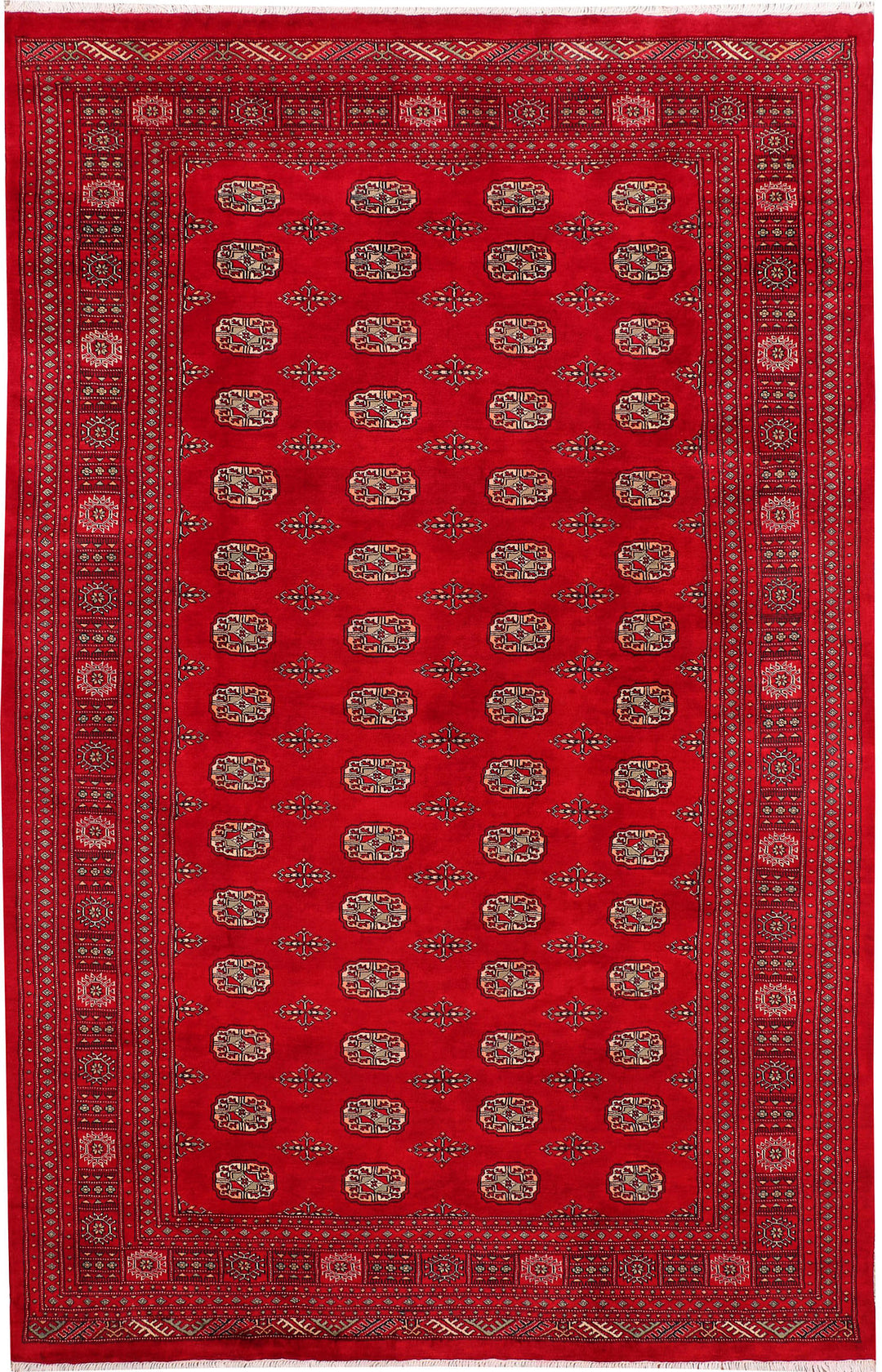 Dark Red Bokhara 6' 6 x 10' 2 - No. 46138 - ALRUG Rug Store
