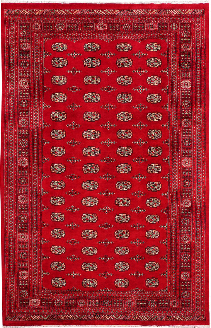 Dark Red Bokhara 6' 6 x 10' 2 - No. 46138 - ALRUG Rug Store
