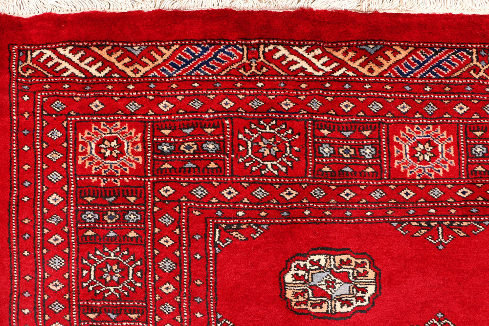 Dark Red Bokhara 6' 7 x 10' 4 - No. 46140 - ALRUG Rug Store