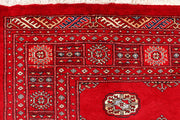 Dark Red Bokhara 6' 7 x 10' 4 - No. 46140 - ALRUG Rug Store