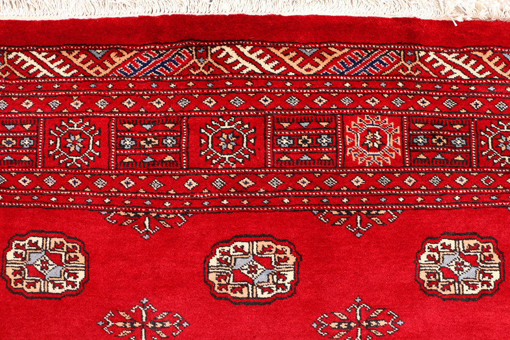 Dark Red Bokhara 6' 7 x 10' 4 - No. 46140 - ALRUG Rug Store