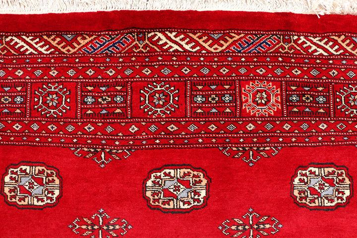 Dark Red Bokhara 6' 7 x 10' 4 - No. 46140 - ALRUG Rug Store