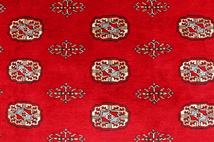 Dark Red Bokhara 6' 7 x 10' 4 - No. 46140 - ALRUG Rug Store