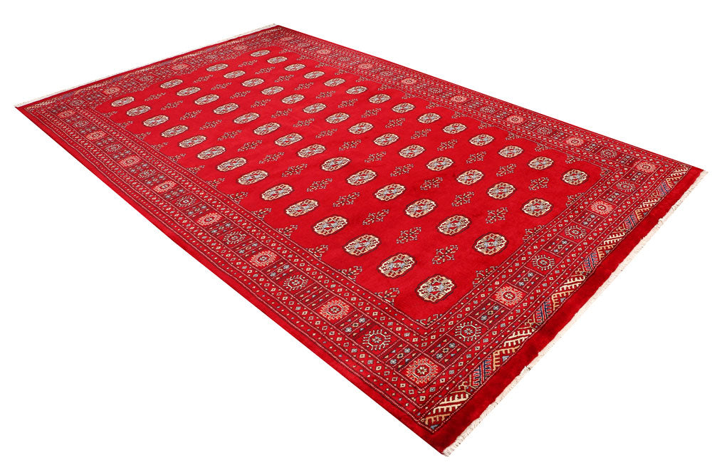 Dark Red Bokhara 6' 7 x 10' 4 - No. 46140 - ALRUG Rug Store