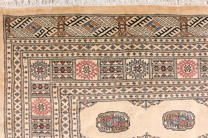 Tan Bokhara 6' 6 x 9' 10 - No. 46146 - ALRUG Rug Store