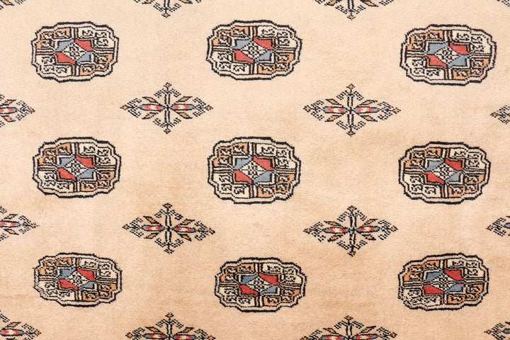 Tan Bokhara 6' 6 x 9' 10 - No. 46146 - ALRUG Rug Store