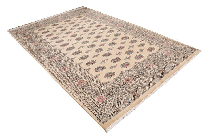 Tan Bokhara 6' 6 x 9' 10 - No. 46146 - ALRUG Rug Store