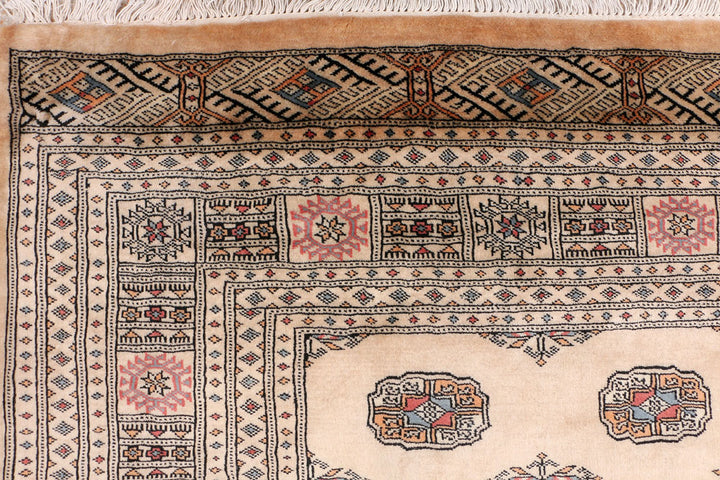 Tan Bokhara 6' 8 x 10' 6 - No. 46152 - ALRUG Rug Store