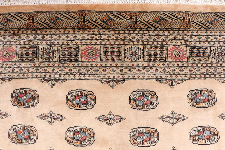 Tan Bokhara 6' 8 x 10' 6 - No. 46152 - ALRUG Rug Store