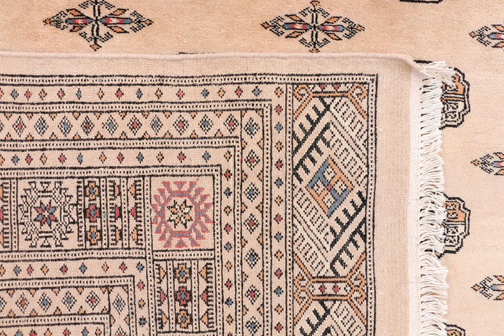 Tan Bokhara 6' 8 x 10' 6 - No. 46152 - ALRUG Rug Store