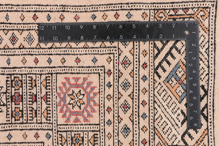 Tan Bokhara 6' 8 x 10' 6 - No. 46152 - ALRUG Rug Store