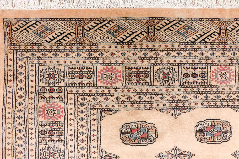 Tan Bokhara 6' 6 x 10' - No. 46156 - ALRUG Rug Store