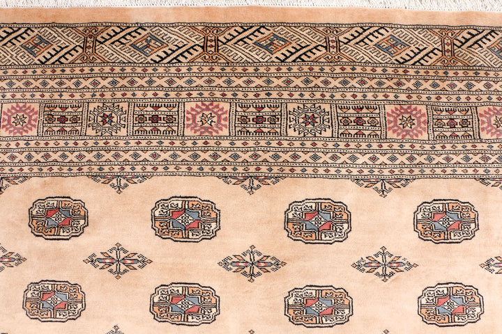 Tan Bokhara 6' 6 x 10' - No. 46156 - ALRUG Rug Store