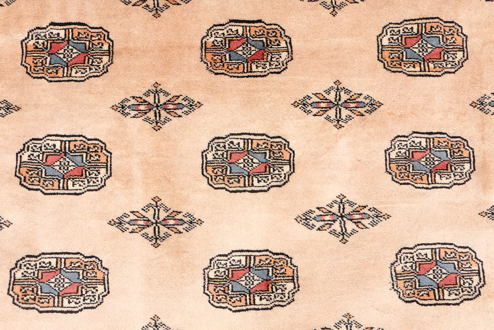 Tan Bokhara 6' 6 x 10' - No. 46156 - ALRUG Rug Store