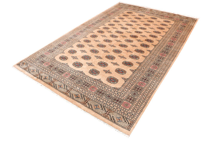 Tan Bokhara 6' 6 x 10' - No. 46156 - ALRUG Rug Store