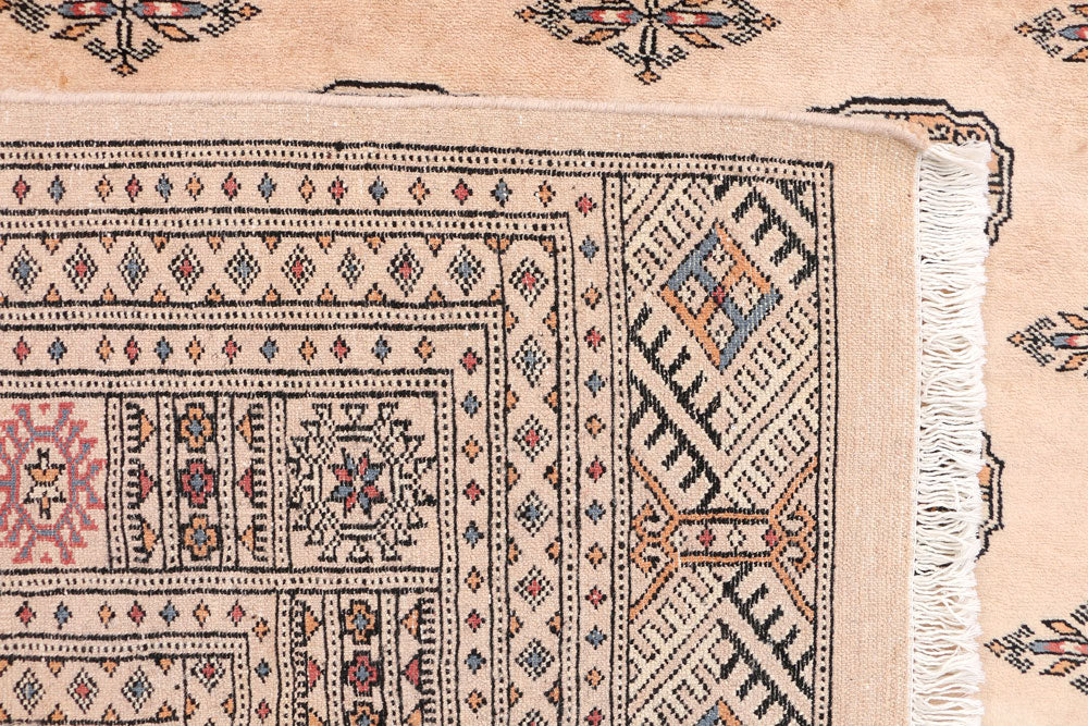 Tan Bokhara 6' 6 x 10' - No. 46156 - ALRUG Rug Store