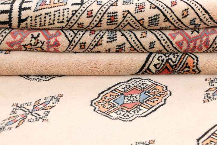 Tan Bokhara 6' 6 x 10' 5 - No. 46158 - ALRUG Rug Store