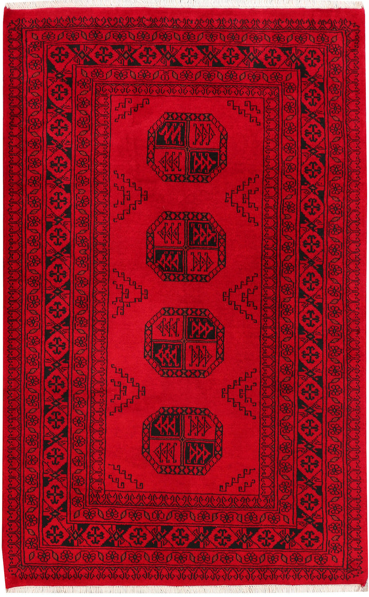 Red Fil Pa 3' 1 x 4' 11 - No. 46214 - ALRUG Rug Store
