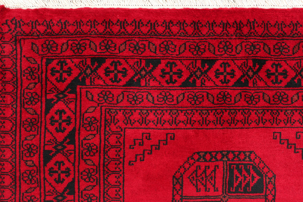 Dark Red Fil Pa 3' x 5' 1 - No. 46221 - ALRUG Rug Store