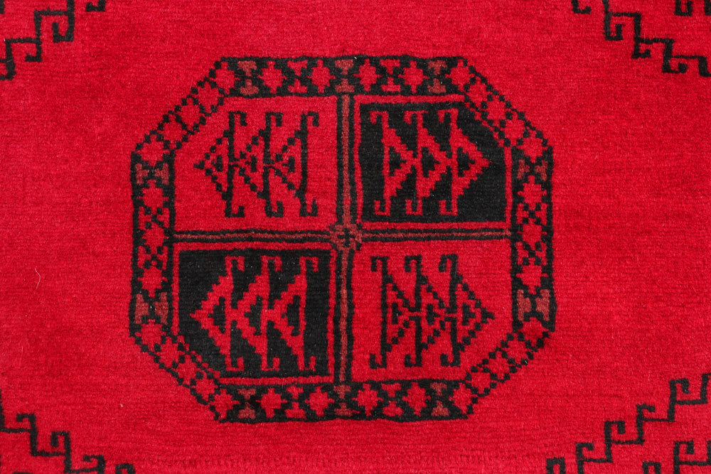 Dark Red Fil Pa 3' x 5' 1 - No. 46221 - ALRUG Rug Store