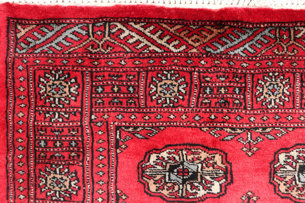 Dark Red Bokhara 2' 11 x 5' 2 - No. 46238 - ALRUG Rug Store