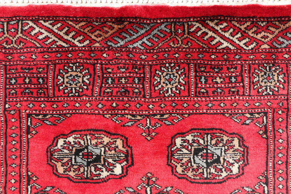 Dark Red Bokhara 2' 11 x 5' 2 - No. 46238 - ALRUG Rug Store