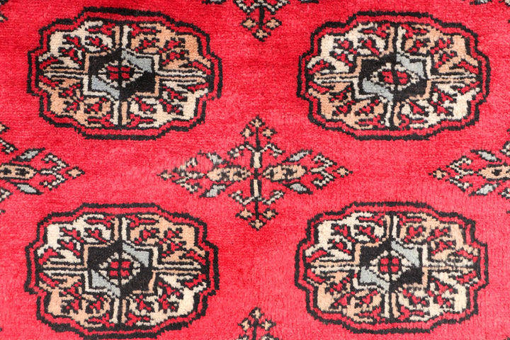 Dark Red Bokhara 2' 11 x 5' 2 - No. 46238 - ALRUG Rug Store