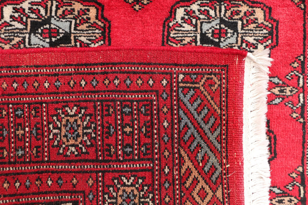 Dark Red Bokhara 2' 11 x 5' 2 - No. 46238 - ALRUG Rug Store