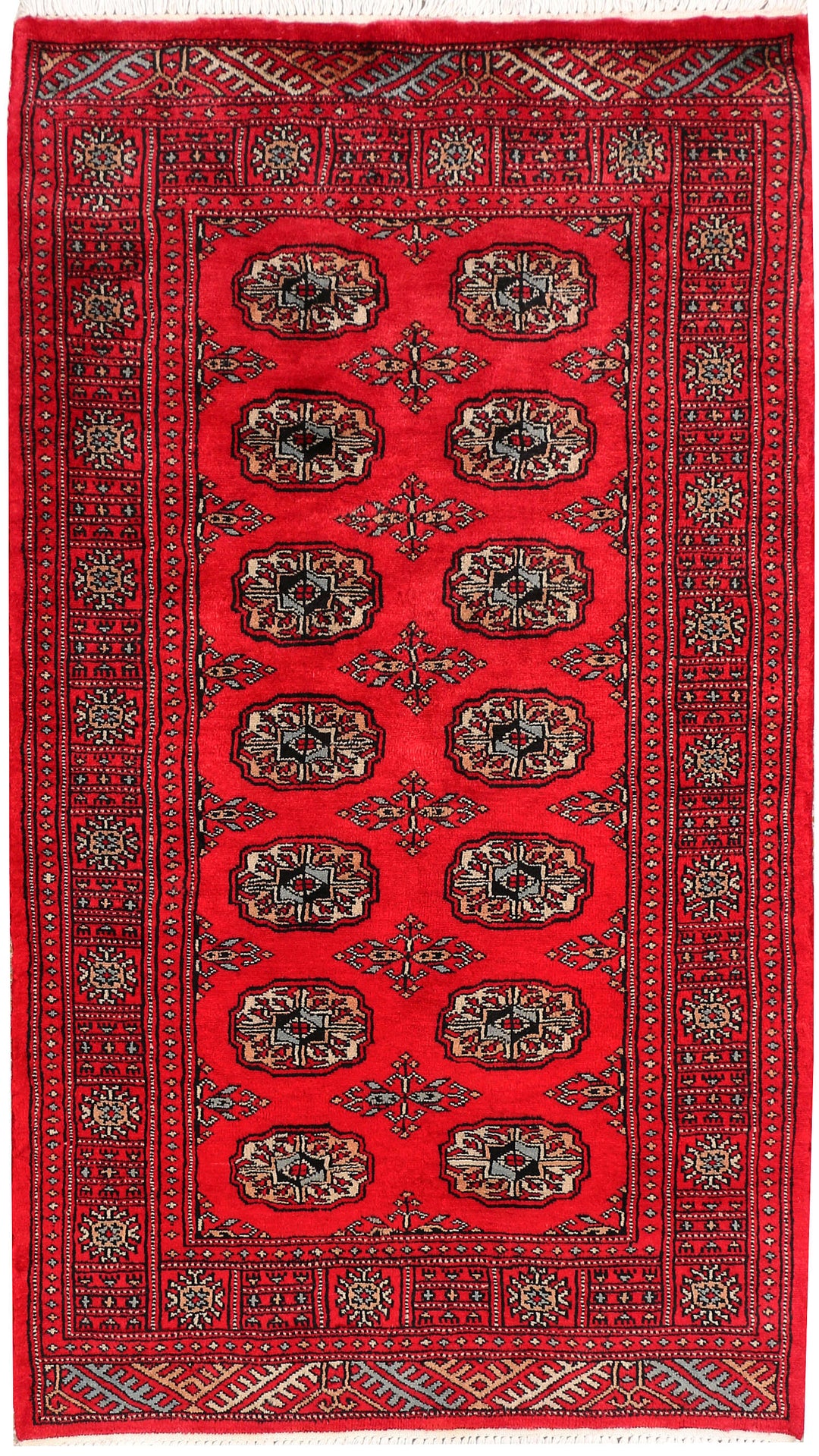 Dark Red Bokhara 2' 11 x 5' 2 - No. 46238 - ALRUG Rug Store