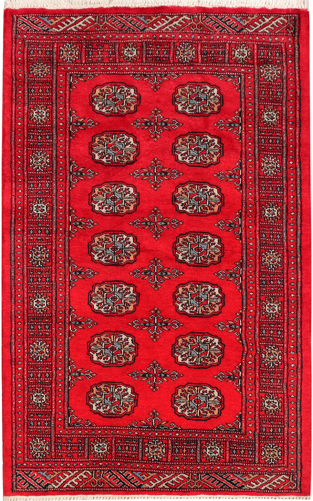 Red Bokhara 3' 2 x 5' - No. 46274