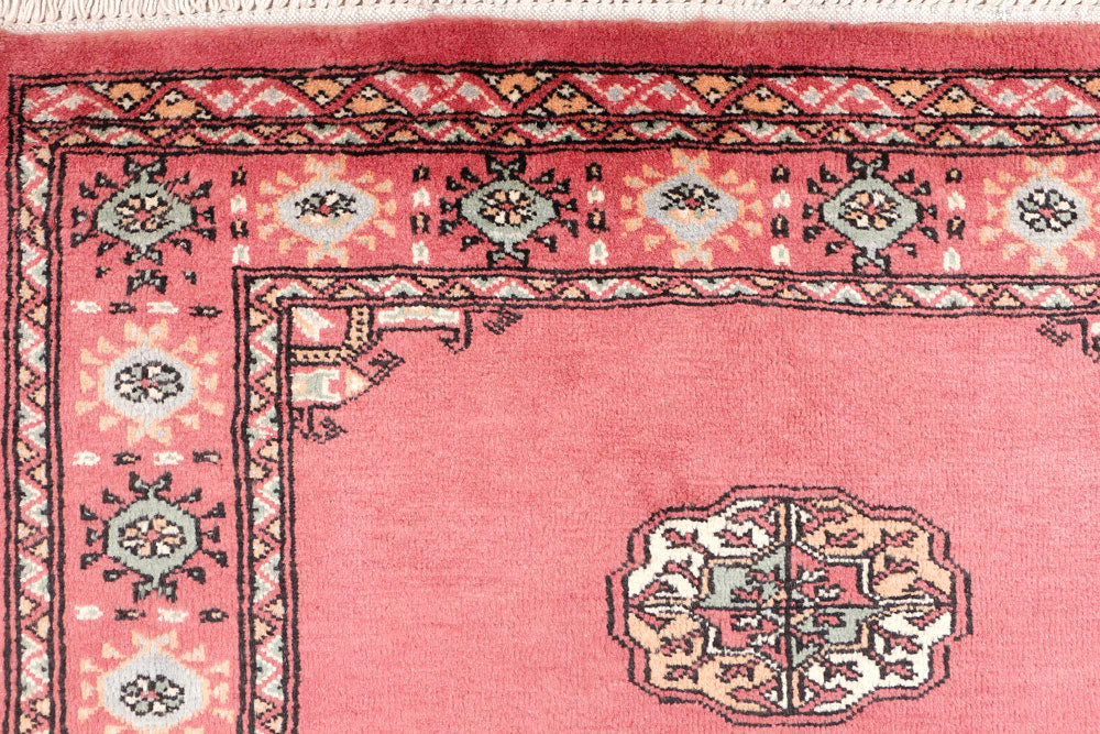 Light Coral Bokhara 2' 11 x 5' 4 - No. 46275 - ALRUG Rug Store