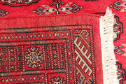 Dark Red Bokhara 3' 3 x 4' 11 - No. 46285 - ALRUG Rug Store