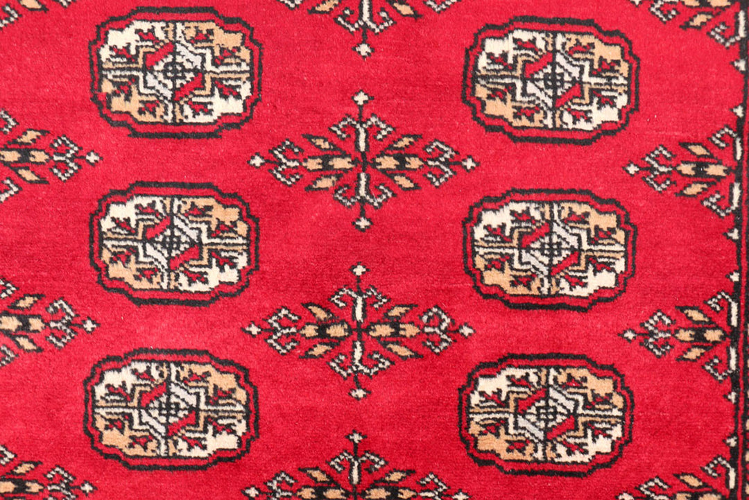 Dark Red Bokhara 3'  x" 5'  1" - No. QA38978