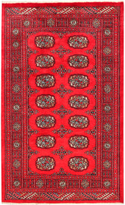 Red Bokhara 3' 2 x 5' 2 - No. 46306