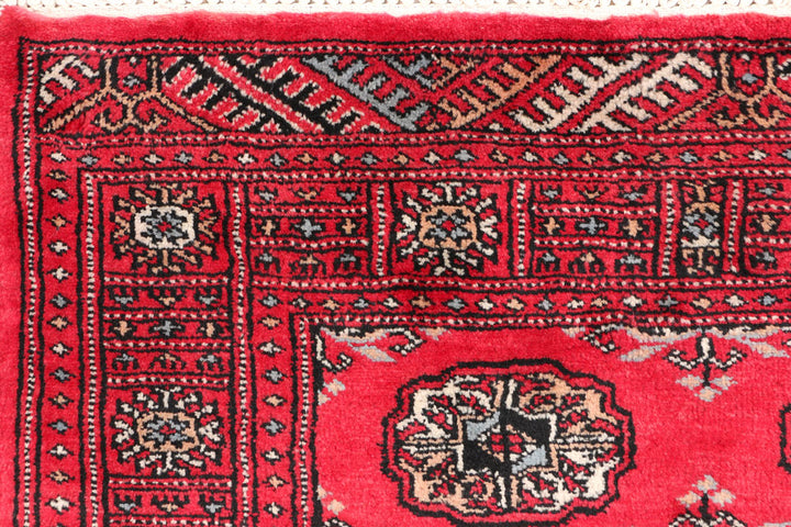 Red Bokhara 3' 1 x 5' - No. 46309 - ALRUG Rug Store