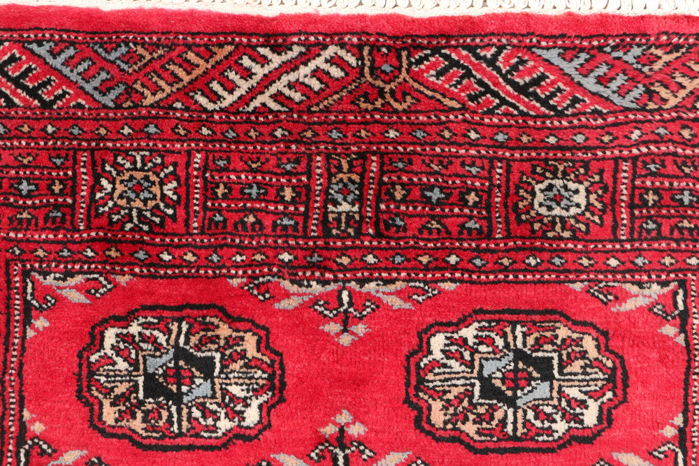 Red Bokhara 3' 1 x 5' - No. 46309 - ALRUG Rug Store