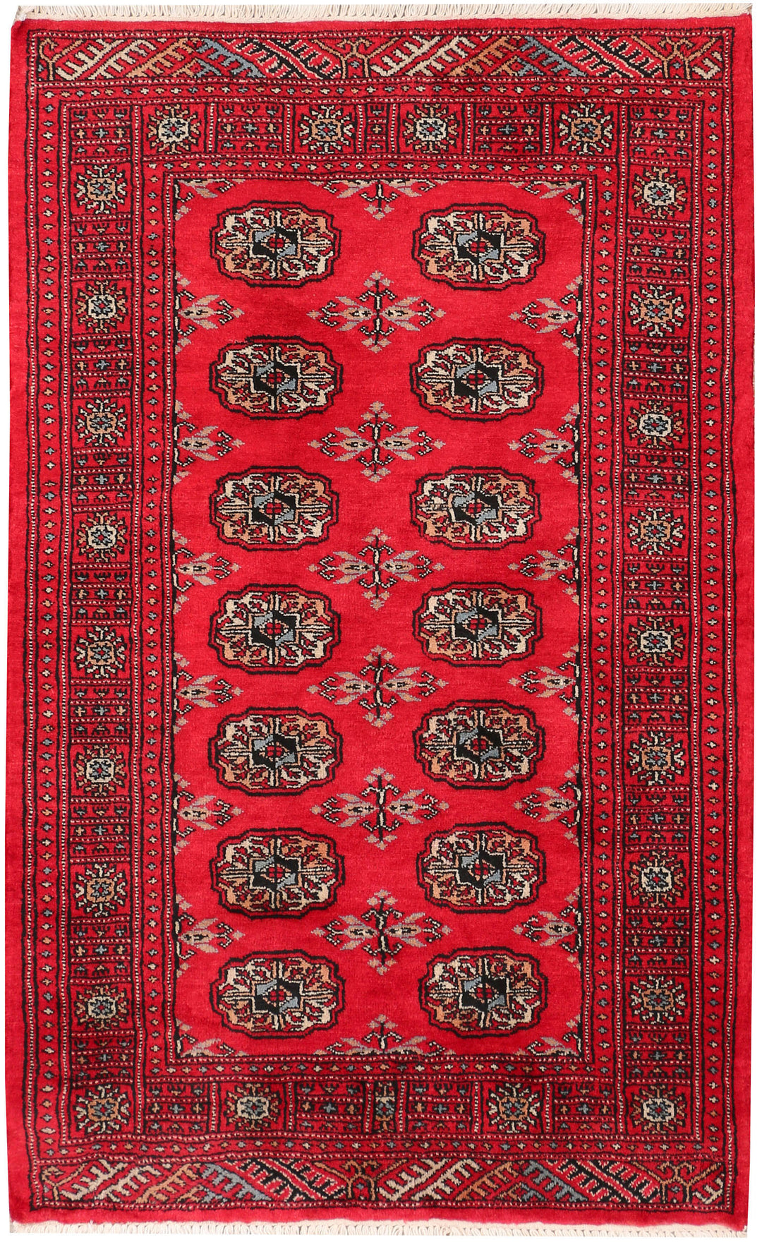 Red Bokhara 3' 1 x 5' - No. 46309 - ALRUG Rug Store