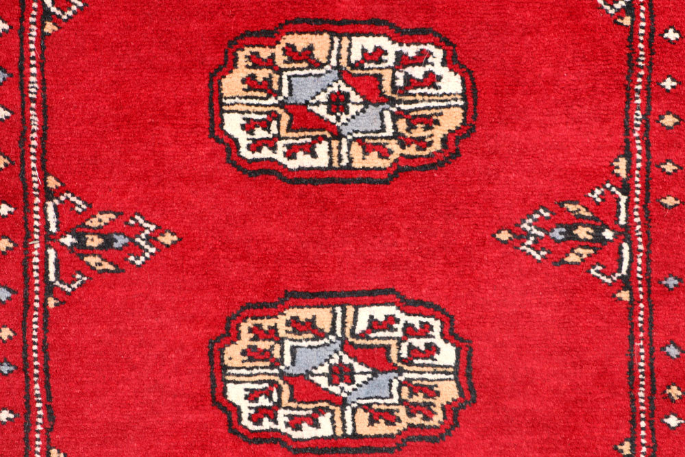 Dark Red Bokhara 2' 6 x 4' 2 - No. 46353 - ALRUG Rug Store