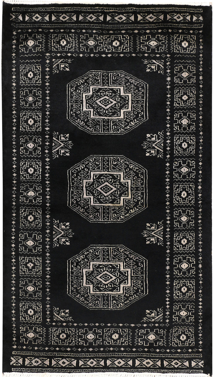 Black Fil Pa 2' 7 x 4' 6 - No. 46378 - ALRUG Rug Store