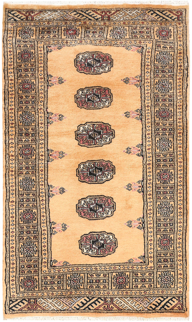 Moccasin Bokhara 2' 7 x 4' 6 - No. 46402