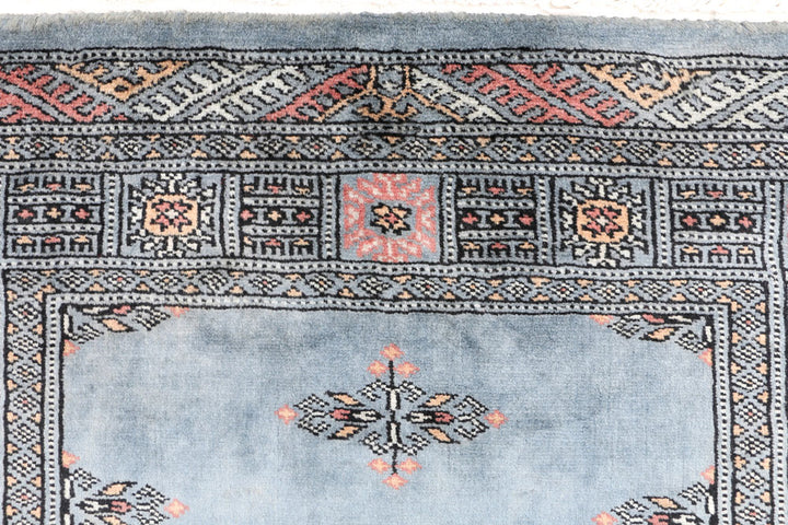Light Slate Grey Butterfly 2' 7 x 3' 10 - No. 46408 - ALRUG Rug Store