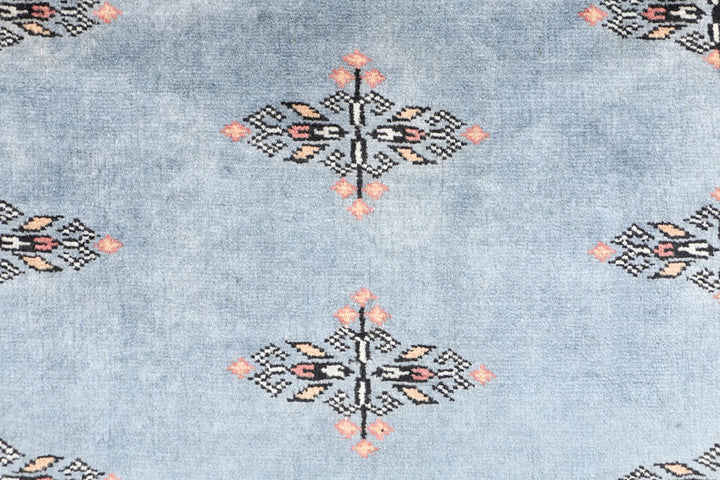 Light Slate Grey Butterfly 2' 7 x 3' 10 - No. 46408 - ALRUG Rug Store