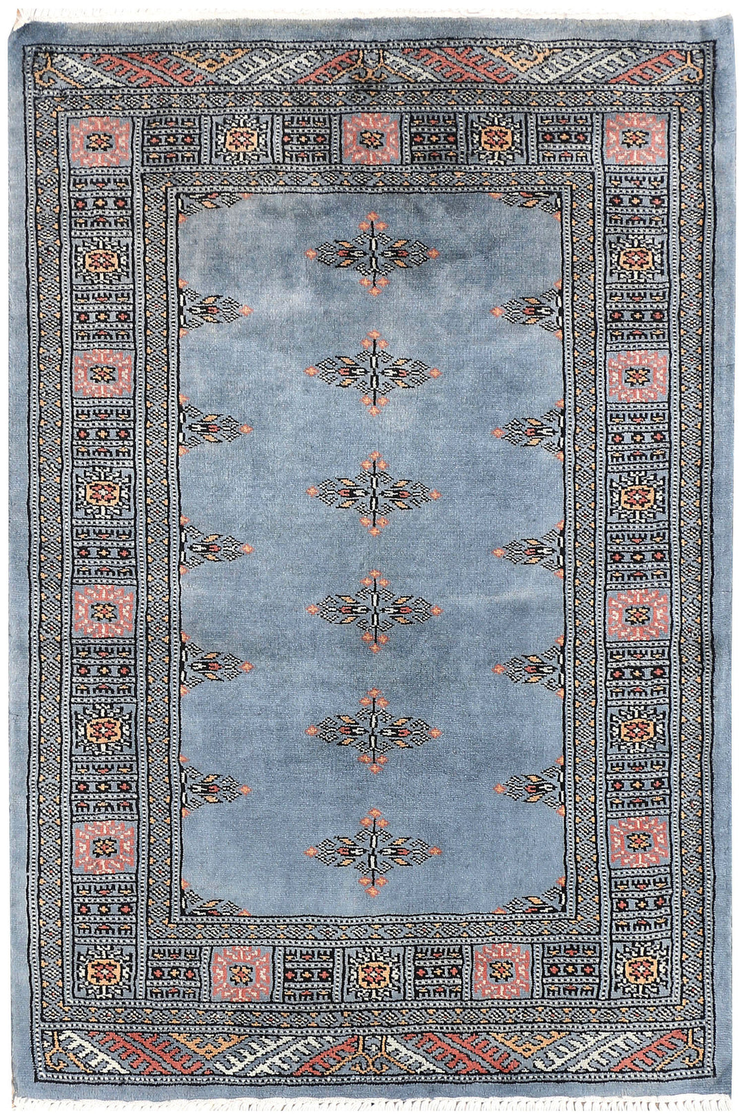 Light Slate Grey Butterfly 2' 7 x 3' 10 - No. 46408 - ALRUG Rug Store