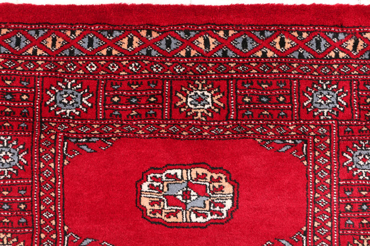 Dark Red Bokhara 2' 7 x 4' 2 - No. 46417 - ALRUG Rug Store