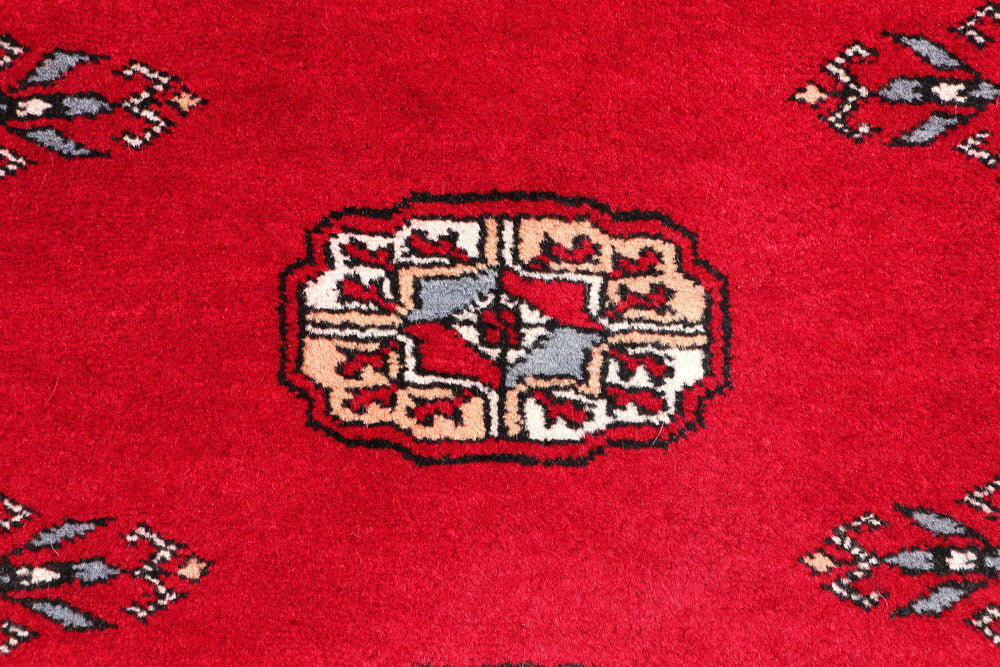 Dark Red Bokhara 2' 7 x 4' 2 - No. 46417 - ALRUG Rug Store
